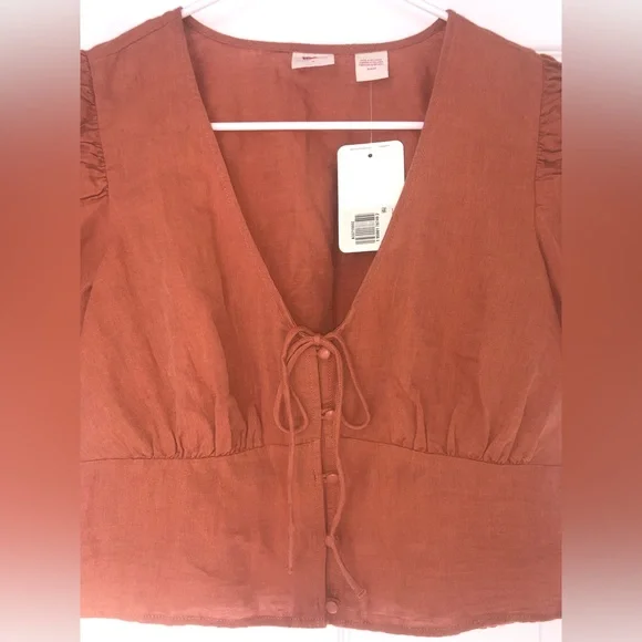 Levi’s short sleeve blouse (M) - Picture 3 of 10